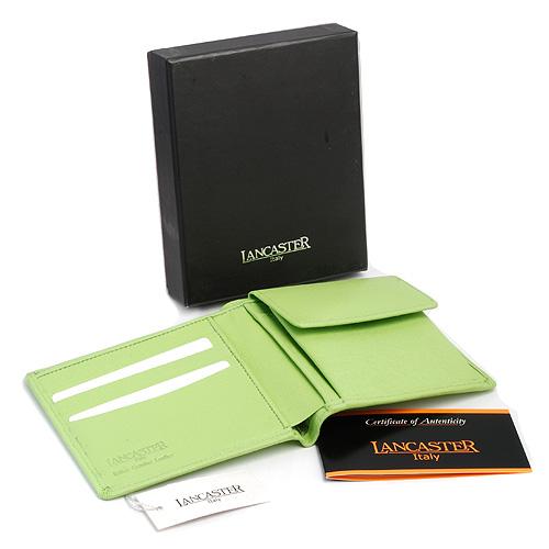 LANCASTER-GENUINE DIAMOND LEATHER WALLET -ITALY